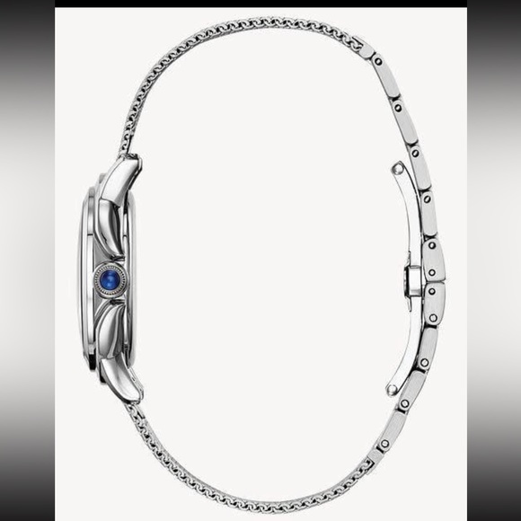 Citizen Ceci Eco-Drive Diamond Mother-of-Pearl Bracelet Watch Silver - Picture 3 of 6